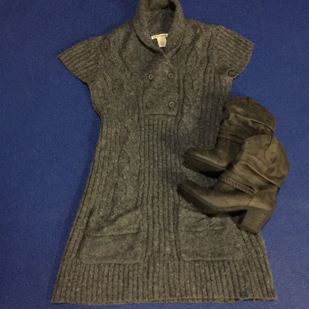 Ruff Hewn Sweater Dress - Picture 1 of 1